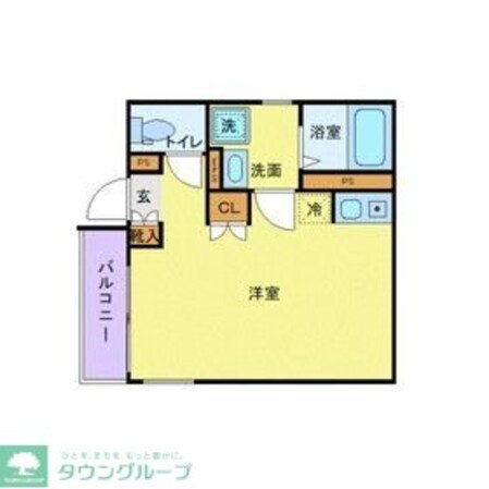 クリスタル蓮根の物件間取画像